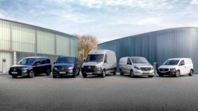 مرسيدس بنز تبيع 568,400 سيارة وشاحنة صغيرة (فان) في الربع الأول من 2024