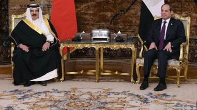 ملك البحرين: ناقشت مع الرئيس السيسى جدول القمة العربية فى مايو المقبل بالمنامة