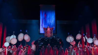 بدء عروض "زرقاء اليمامة" الأوبرا السعودية الأولى والأكبر باللغة العربية