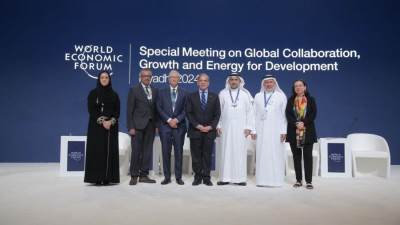  بيل جيتس وتيدروس في الرياض لبحث تقليص الفجوة الصحية العالمية