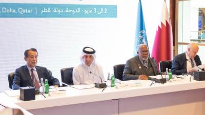 انطلاق أعمال اجتماع مجلس رؤساء الجمعية العامة للأمم المتحدة بالدوحة