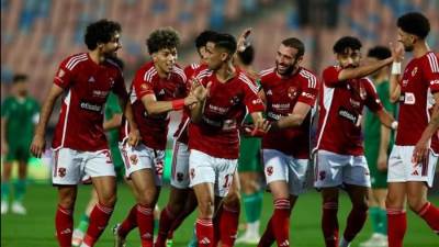الأهلي يواصل الزحف نحو قمة الدوري برباعية فى الاتحاد السكندرى 