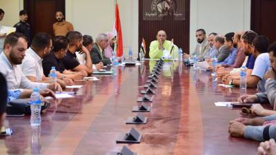 رئيس جهاز " أكتوبر الجديدة " يجتمع بممثلي الشركات المنفذة لـ"سكن لكل المصريين" لمتابعة معدلات التنفيذ