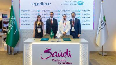 الهيئة السعودية للسياحة توقع مذكرة تفاهم مع شركة "إيجيلير" لترويج للوجهات الفريدة حول المملكة