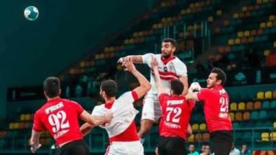 الأهلى يهزم الزمالك 26 - 25 فى أولى مواجهات بلاى أوف حسم دورى محترفى اليد