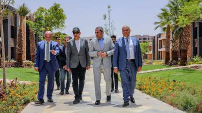 لأول مرة " بترهوم " المطور الأول بالعاصمة يحتفل ب " بداية الحياة " بمشروع " ميدتاون فيلا "  بحضور رئيس شركة العاصمة 