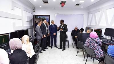 وزير العمل يتابع إختبارات متدربين ويتفقد "مركزين للتدريب المهني الخاص" بالقاهرة والجيزة
