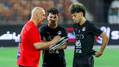  منتخب مصر يختتم تدريباته استعدادا لمواجهة بوركينا فاسو غدا بتصفيات كأس العالم 