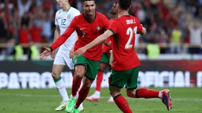 منتخب البرتغال يهزم أيرلندا بثلاثية وديا استعدادا لليورو