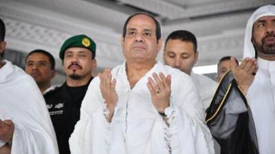الرئيس السيسي يصل إلى السعودية اليوم لأداء فريضة الحج