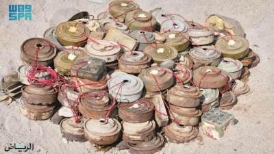 سلمان للإغاثة ينتزع 1.556 لغماً في اليمن عبر مشروع "مسام