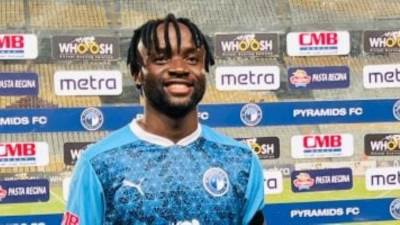  فيستون ماييلى رجل مباراة بيراميدز والمقاولون فى الدورى 