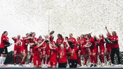 رايت تو دريم تواصل التألق عالميا.. إف سي نورشيلاند يتوج بلقبي دوري و كأس كرة القدم النسائية بالدنمارك