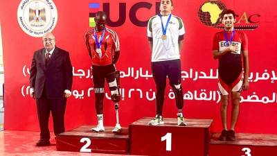 مصر تفوز ببطولة إفريقيا للدراجات الباراليمبية برصيد 37 ميدالية 