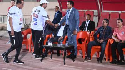 وزير الرياضة وعلام يحفزان المنتخب الأوليمبي .. واللاعبون يتعاهدون على القتال فى الأولمبياد  