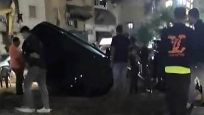  إصابة 4 لاعبين من سيراميكا مواليد 2005 بعد سقوط سيارتهم من المحور 