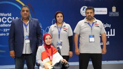 مصر تحصد 4 ميداليات في بطولة العالم للبوتشيا