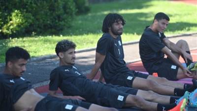 تدريبات قوية للمنتخب الأوليمبي استعدادا للدومينيكان 