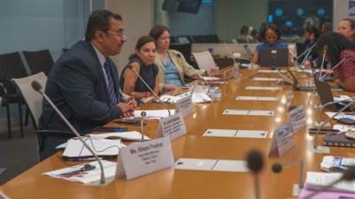 "العسومي" يشيد بالدور التنموي للبنك الدولي للتنمية الاقتصادية في دول المنطقة ومشروعاته بالضفة الغربية وغزة