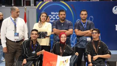 منتخب مصر يتوج ب5 ميداليات في بطولة العالم للبوتشيا 