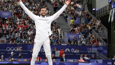 اول ميدالية للبعثة المصرية فى اولمبياد باريس 2024.. وزير الرياضة يهنئ بطلنا محمد السيد بالميدالية الأوليمبية البرونزية