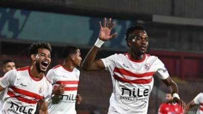 الزمالك يهزم الجونة بهدف المثلوثى فى الدورى