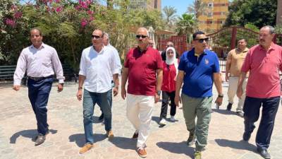 خلال الساعات القليلة الماضية.. وكيل وزارة شباب الجيزة يتفقد 9هيئات لإدارة شباب الهرم