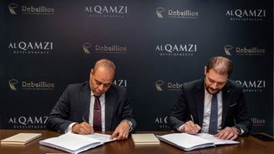 القمزي تتعاقد مع ريبليون الاسبانية لتنفيذ أعمال بـ إيست شاير التجمع الخامس بقيمة 700 مليون جنيه