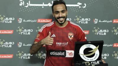  كهربا رجل مباراة الأهلي وإنبى.. للمرة الثانية على التوالى 
