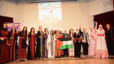 عروض أزياء من التراث المصري والتراث الفلسطيني في ختام مبادرة مجلس الشباب العربي للتنمية 