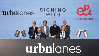 بروتوكول تعاون بين "أوربن لينز" للتطوير العقاري و "إي آند" بيزنس التابعة لشركة "إي آند مصر" لتوفير خدمات Triple Play بمشروعات الشركة
