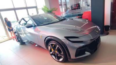 مجموعة عز العرب للسيارات تكشف عن فيراري (روما سبايدر) وفيراري (بوروسانجوي) لأول مرة في مصر