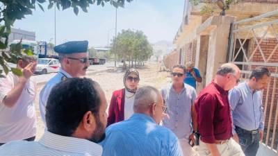 جهاز السويس الجديدة يسترد أراضي بمساحة9300م2