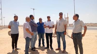 نائب رئيس "المجتمعات العمرانية" يتفقد سير العمل بوحدات "سكن لكل المصريين" بـ"العلمين الجديدة"