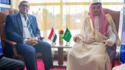 نائب وزير الخارجية السعودي يلتقي نظيره المصري