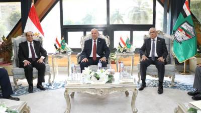 النائب العام ورئيس مجلس القضاء الأعلى يجريان زيارة إلى رئيس هيئة قضايا الدولة 