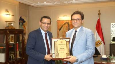 نقيب الصحفيين ووزير الثقافة يبحثان سبل التعاون المشترك نحو إثراء المشهد الثقافي والصحفي 