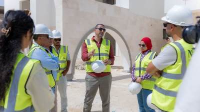 70 % زيادة فى معدلات البناء والتنفيذ بمشروع نايا باى الساحل الشمالي