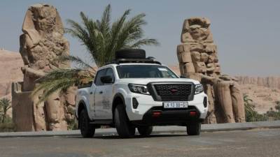 قافلة نيسان "Daring Africa" تصل لمصر في محطتها الأخيرة احتفالًا بسيارة Navara الجديدة 