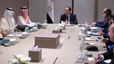  رئيس الوزراء يلتقي وزير المالية السعودي لبحث عدد من ملفات الشراكة 