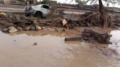 تقرير بحثي يحصر الأضرار الاقتصادية للسيول في اليمن