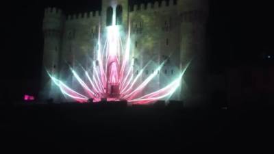 افتتاح عروض الصوت والضوء بقلعة قايتباي في ذكرى انتصار السادس من أكتوبر