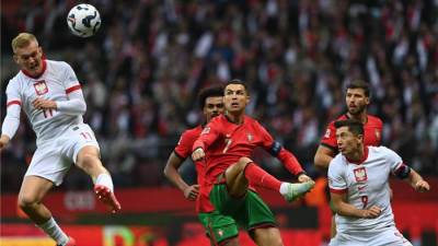 منتخب البرتغال يفوز على بولندا بثلاثية في دوري الأمم الأوروبية
