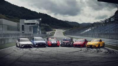 هيونداي موتور وتويوتا موتور كوربوريشن تستضيفان مهرجان سباقات هيونداي إن × تويوتا جازو في كوريا