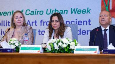 وزيرة التنمية المحلية ومحافظ القاهرة يطلقان أسبوع "القاهرة الحضري" بالتعاون مع برنامج الأمم المتحدة 
