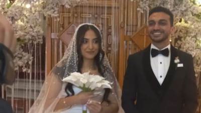 ألف مبروك الزفاف السعيد 