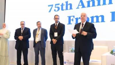 رئيس جامعة دمنهور يشهد الاحتفال بالذكرى السنوية الخامسة والسبعين لهيئة فولبرايت وندوة "من المختبر إلى السوق"