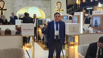 إقبال كبير على الجناح المصري ببورصة لندن السياحية