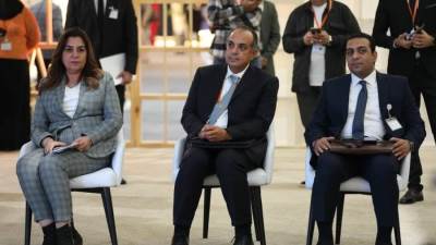 وزيرة التنمية المحلية تشهد جلسة "تمكين صعيد مصر .. نهج شامل للتنمية الاقليمية والحوكمة"