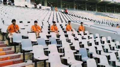 استعدادات أمنية لتأمين مباراة الزمالك وسموحة الليلة ببرج العرب 